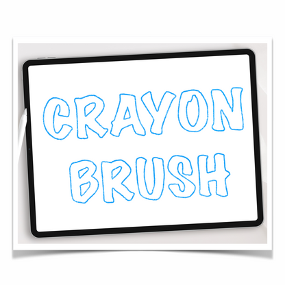 Crayon Brush for Procreate