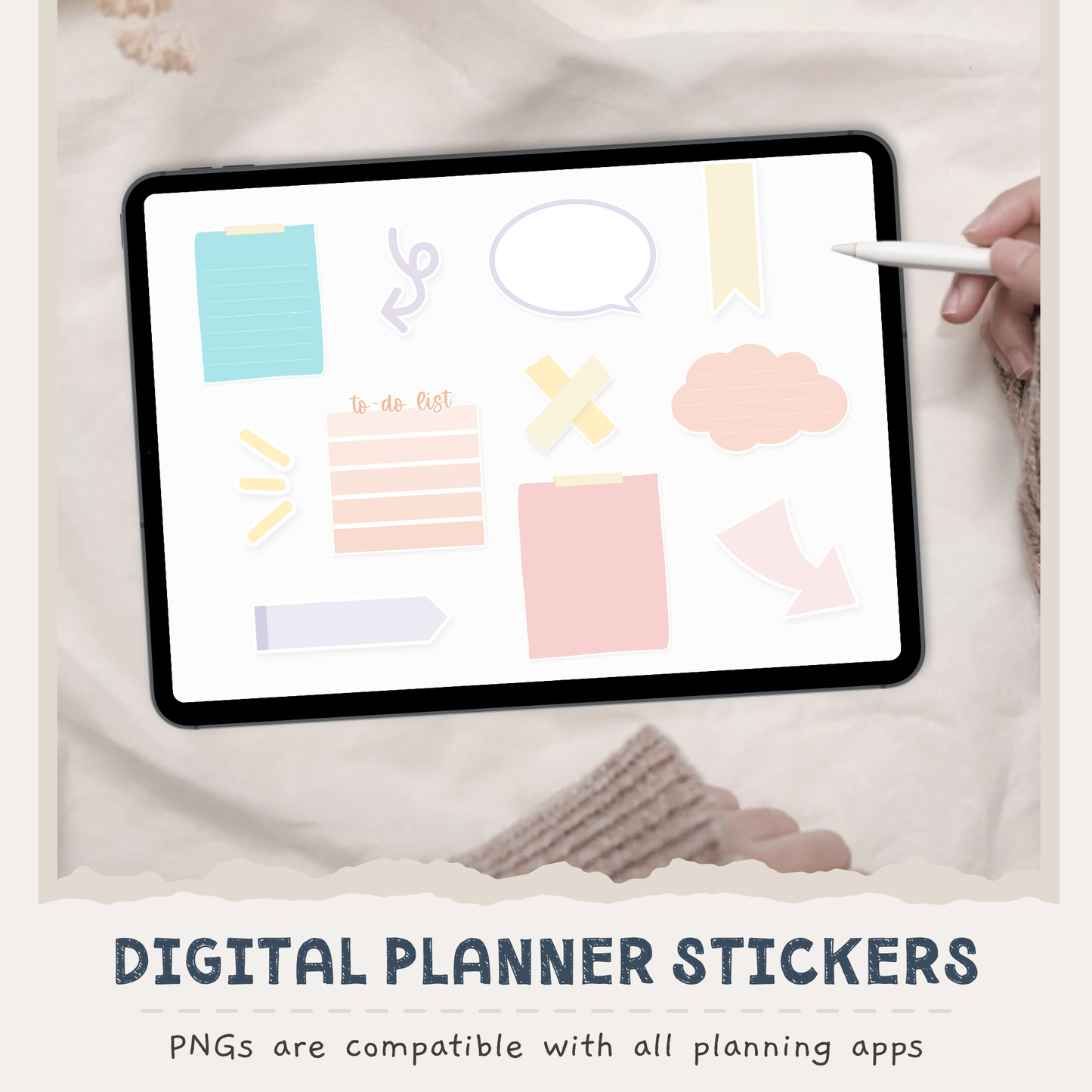 Sticky Note Digital Stickers
