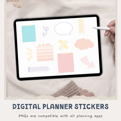 Sticky Note Digital Stickers