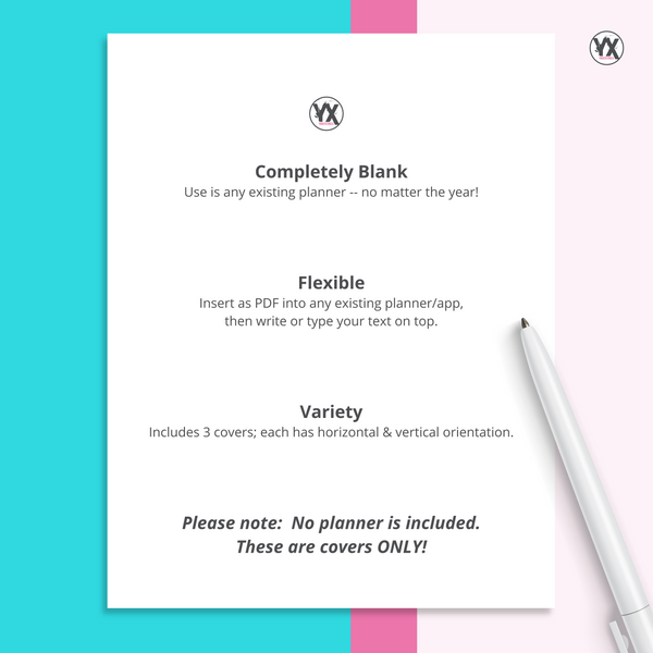 Back-to-School Planner Covers