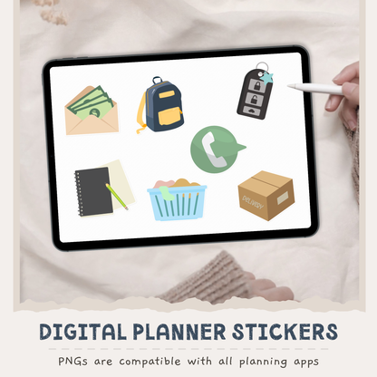 Clipart Digital Stickers