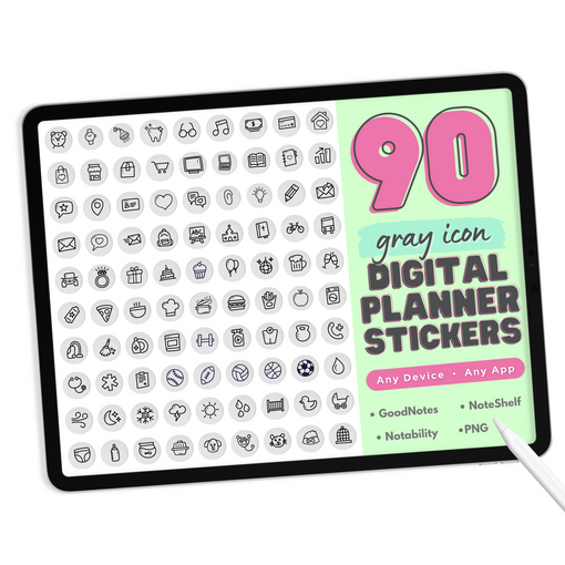 Icon Digital Stickers
