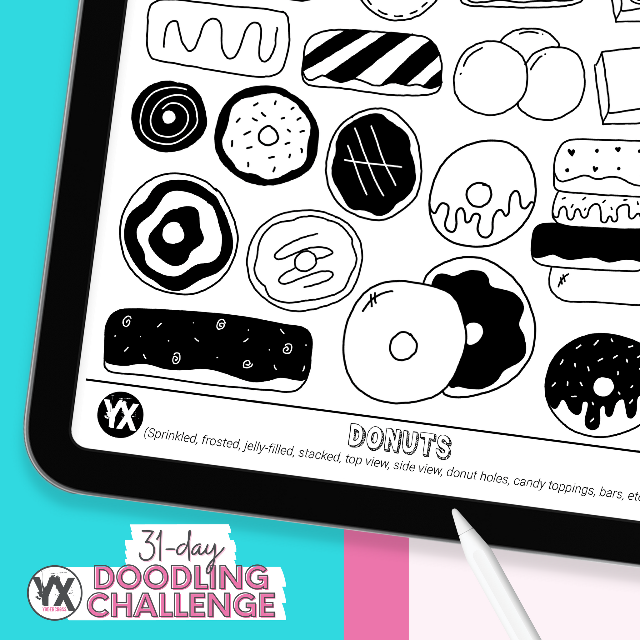 Doodling Prompts - Vol. 1