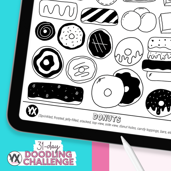 Doodling Prompts - Vol. 1