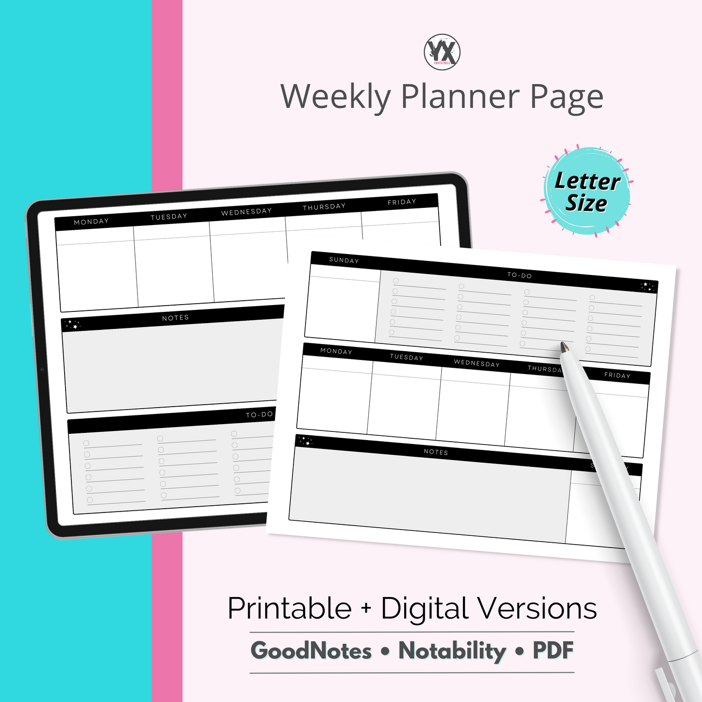 Weekly Planner Page