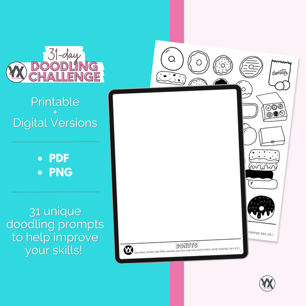 Doodling Prompts - Vol. 1
