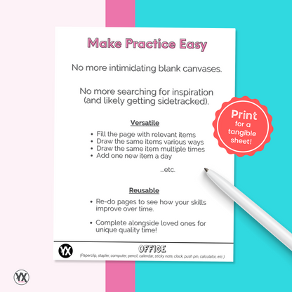 Doodling Prompts - Vol. 1