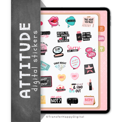 Bad B**** Energy Digital Stickers