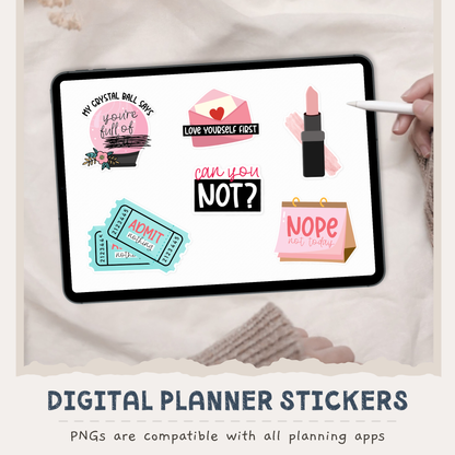 Bad B**** Energy Digital Stickers