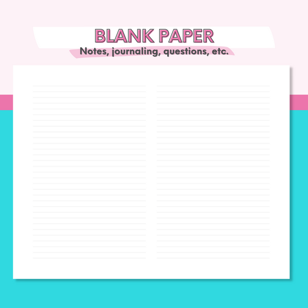 Symptom Tracker Planner