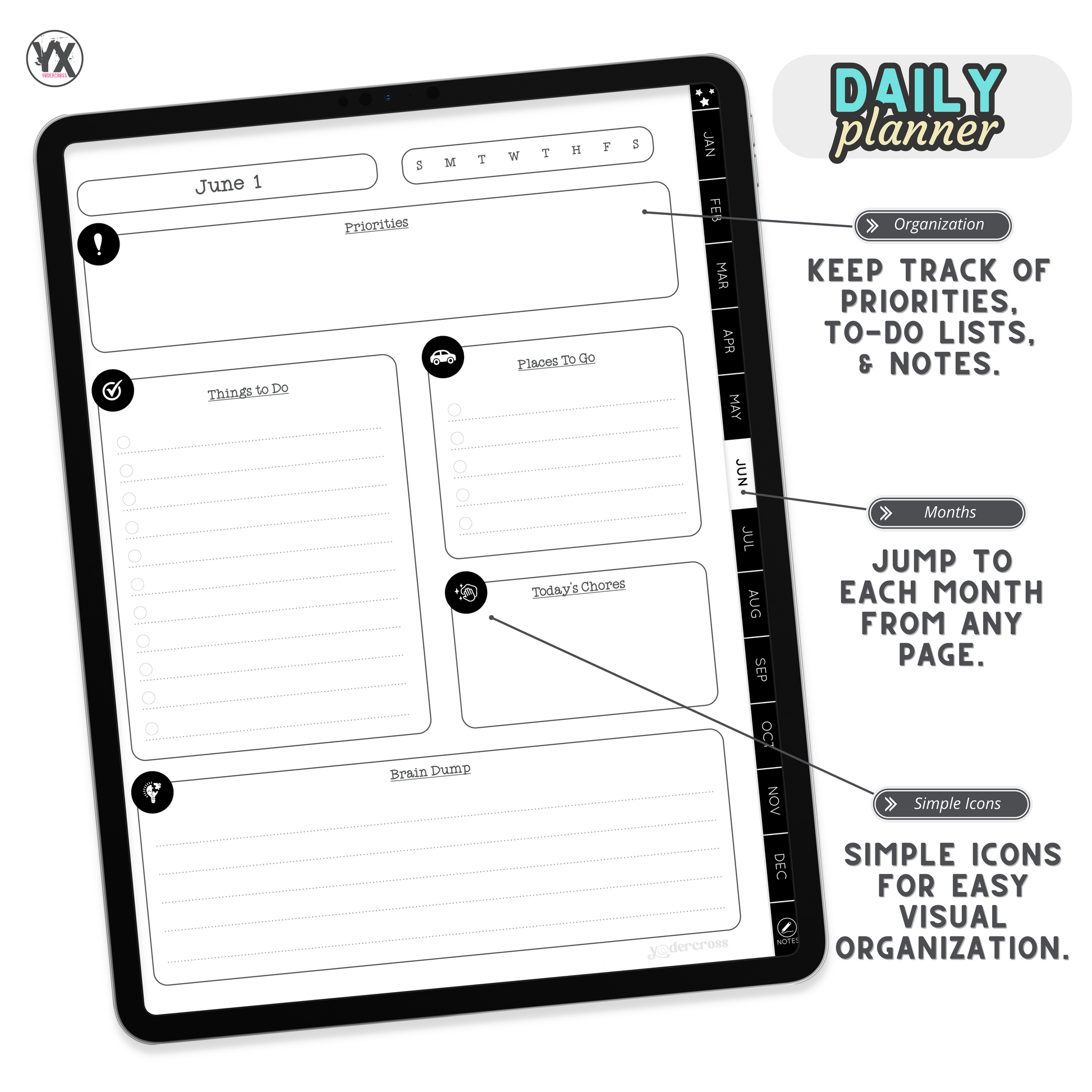 2025 Planner -- Icon – YODERCROSS