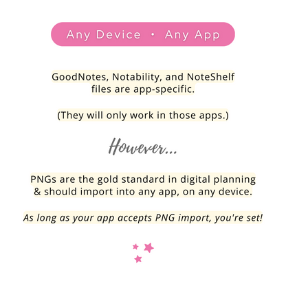 Extracurricular Digital Planner Stickers