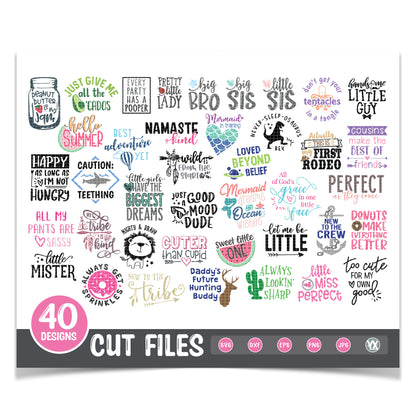 Baby & Kids SVG Bundle