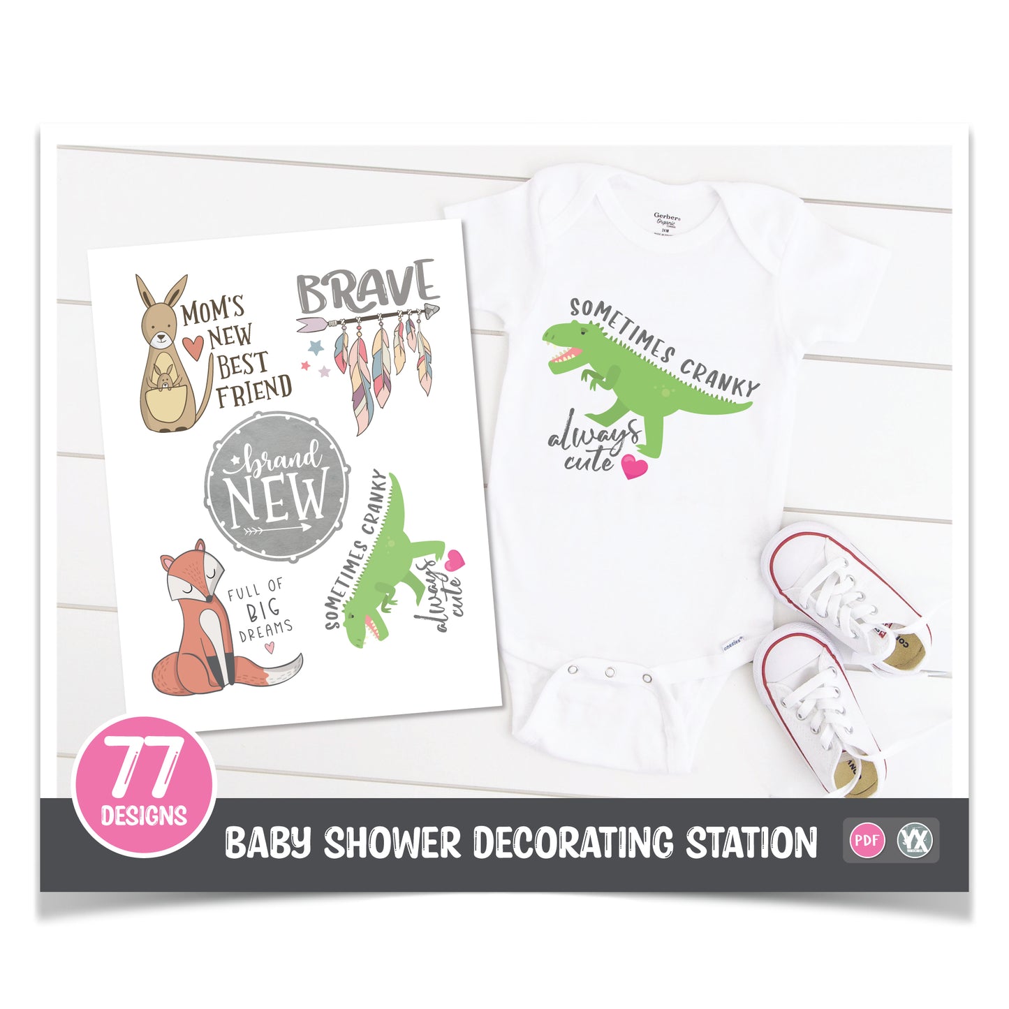 Entire Baby Shower Collection (All 15 Digital Sets)