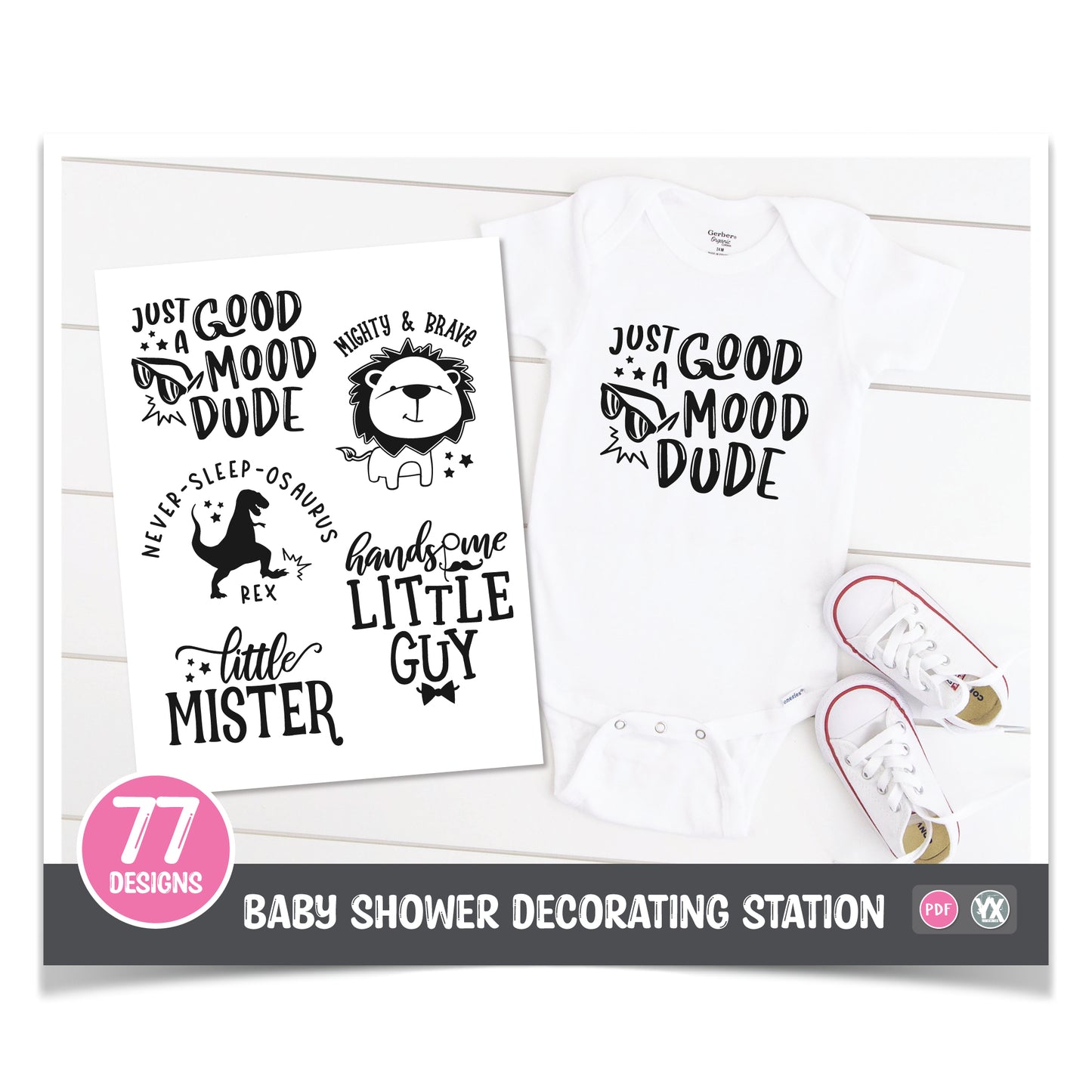 Entire Baby Shower Collection (All 15 Digital Sets)
