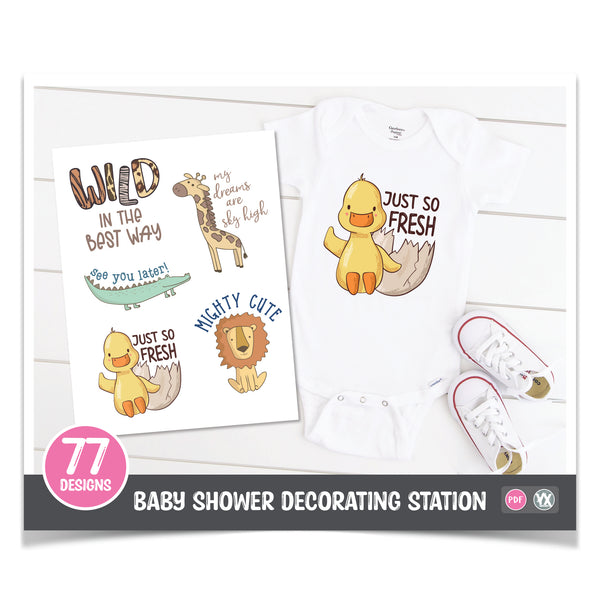 Entire Baby Shower Collection (All 15 Digital Sets)