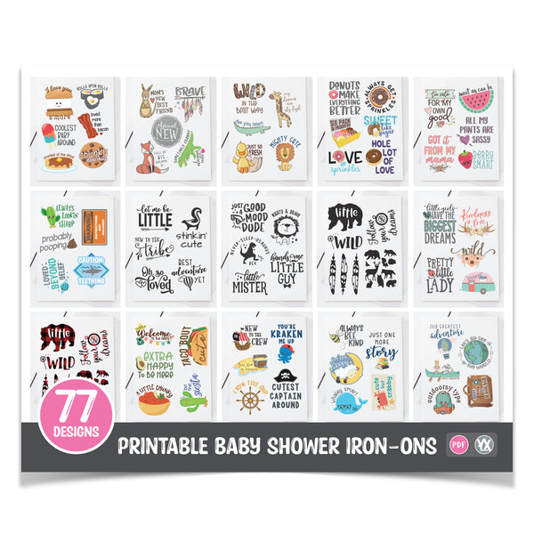 Entire Baby Shower Collection (All 15 Digital Sets)
