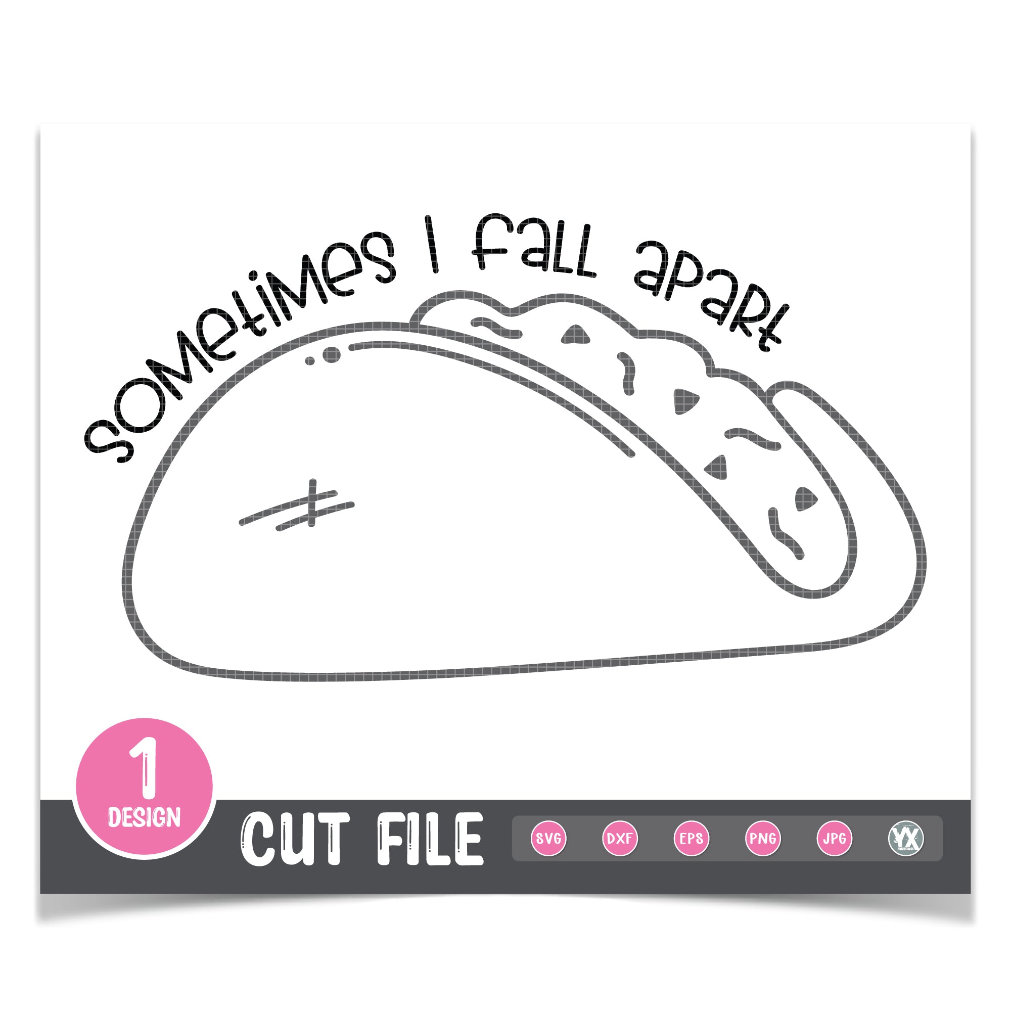 Sometimes I Fall Apart SVG