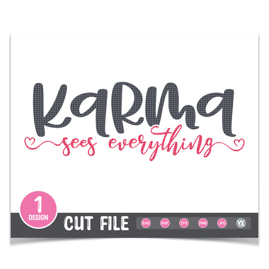 Karma Sees Everything SVG