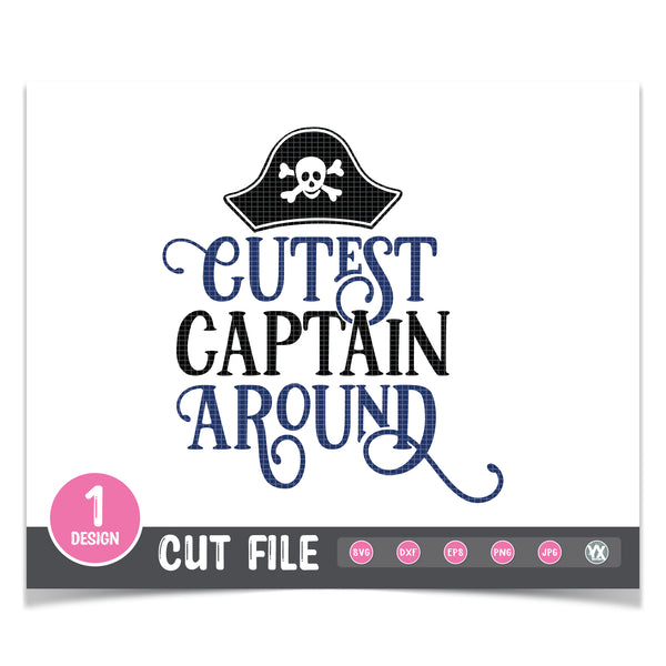 Cutest Captain Around SVG
