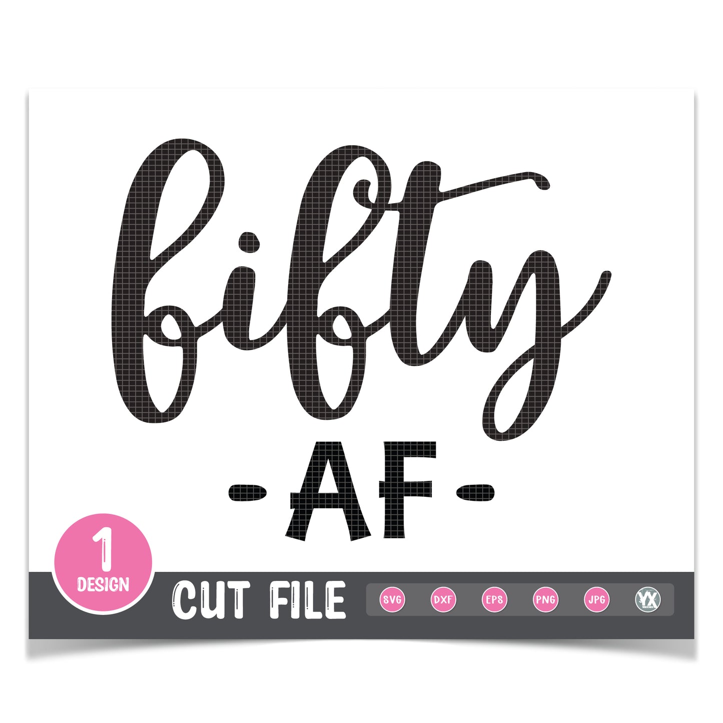 Fifty AF SVG