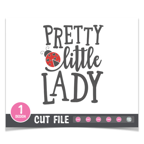 Pretty Little Lady SVG