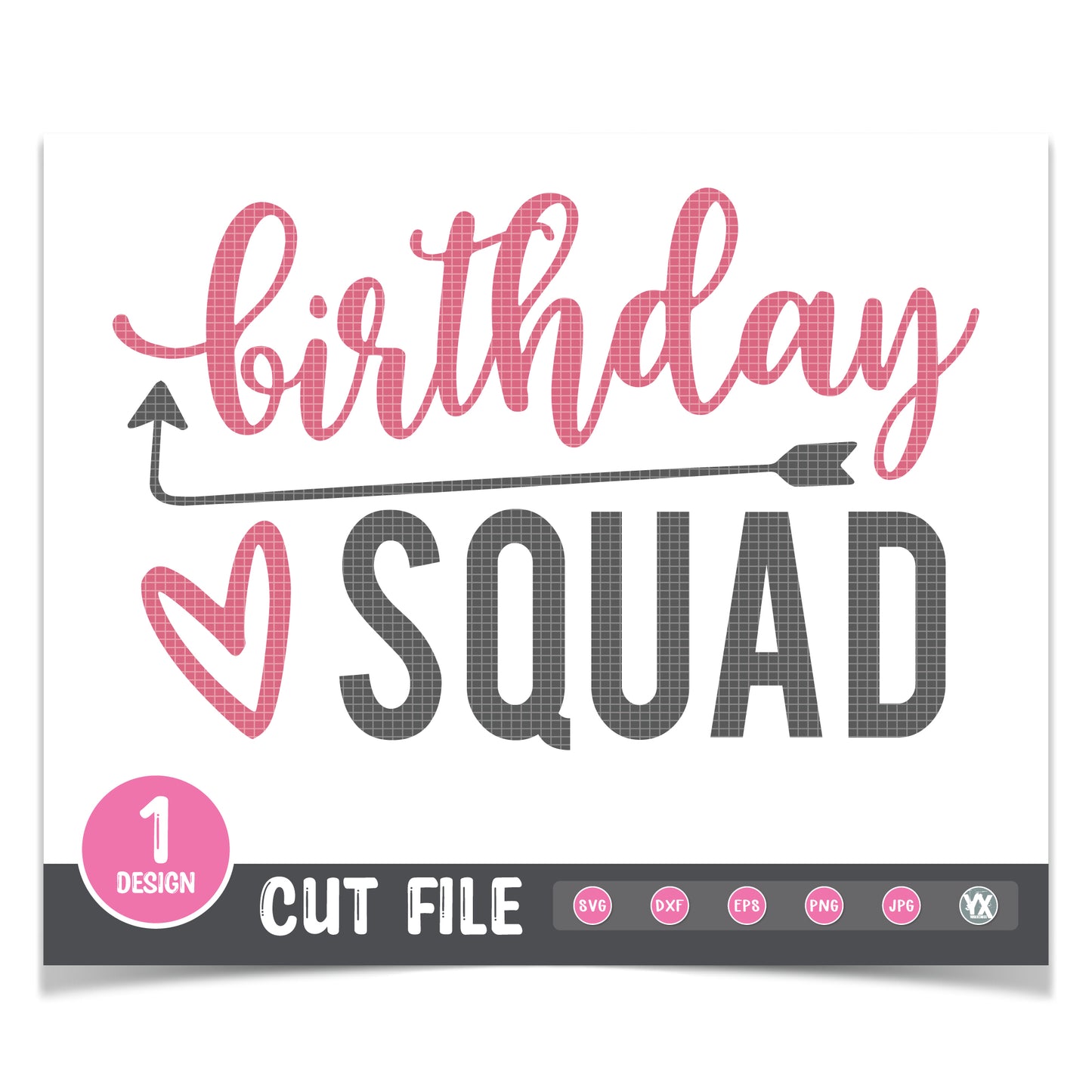 Birthday Squad SVG