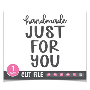 Handmade Just for You SVG