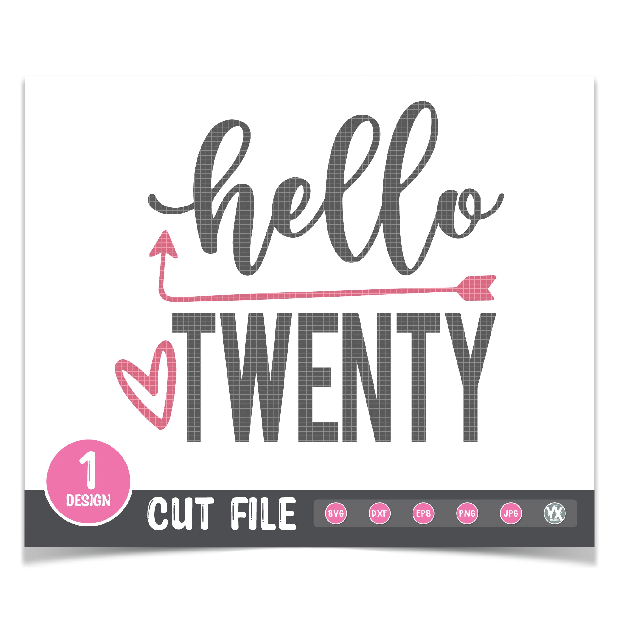 Hello Twenty SVG