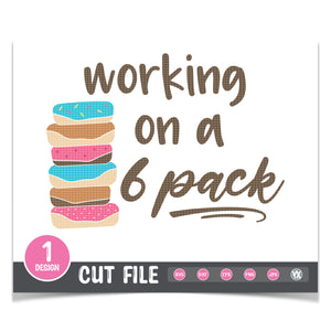 Working on a 6 Pack SVG