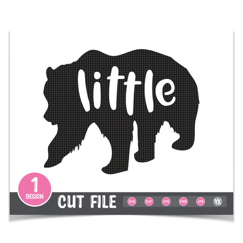 Little (Bear) SVG
