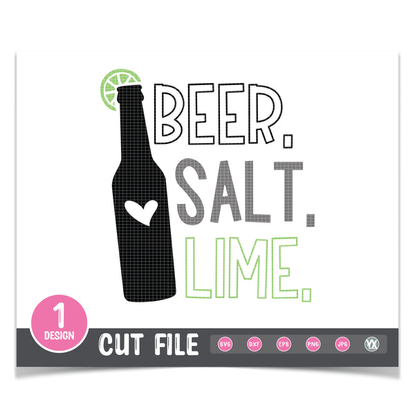 Beer Salt Lime SVG