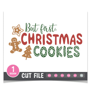 But First Christmas Cookies SVG