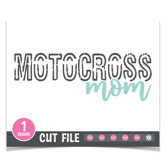 Motocross Mom SVG