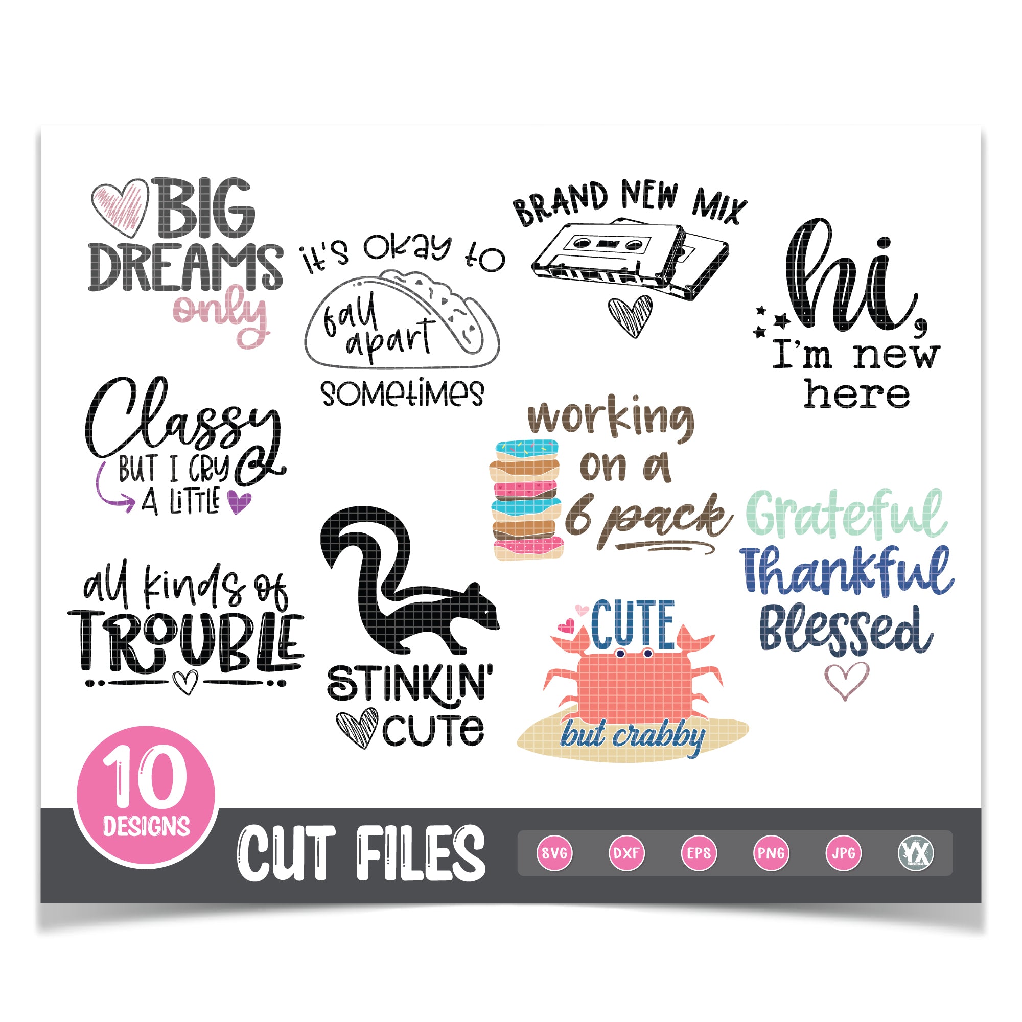 Baby & Kids SVG Bundle, Vol. 2