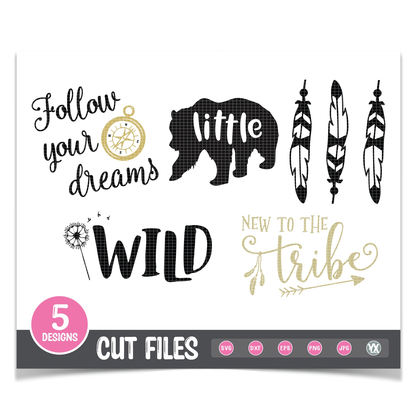 Woodland Adventure SVG Bundle