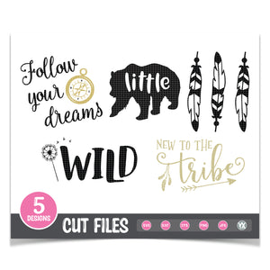 Woodland Adventure SVG Bundle