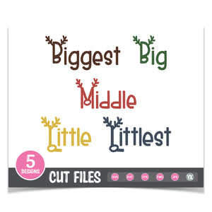 Christmas Sibling SVG Bundle