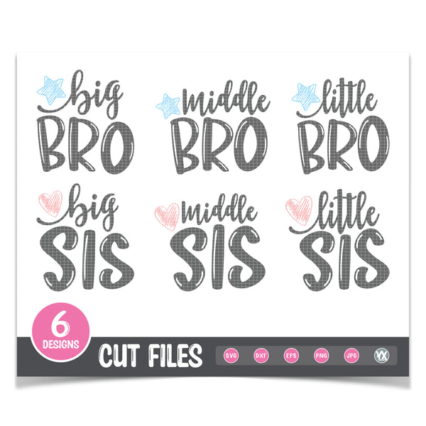 Sibling SVG Set