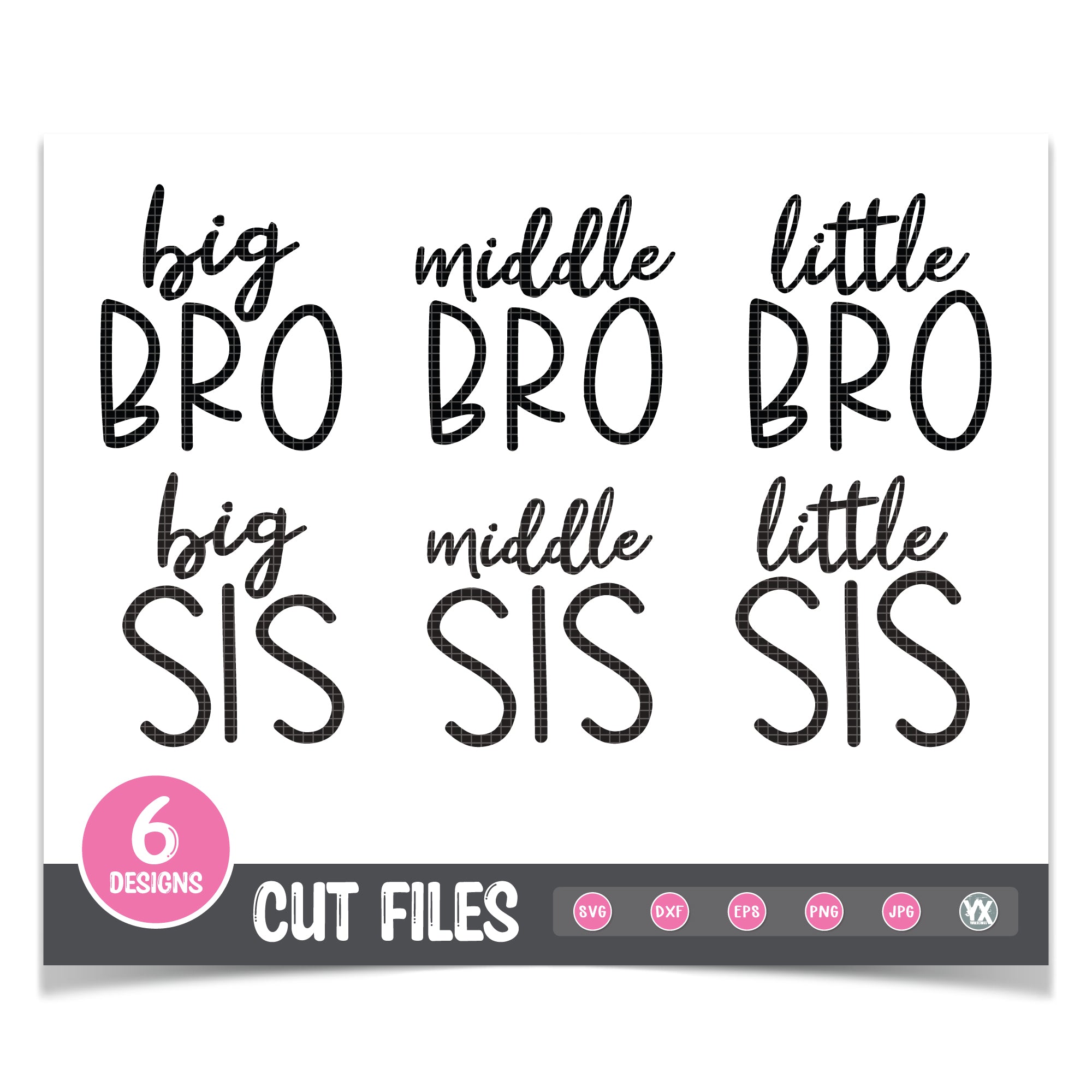 Sibling SVG Set
