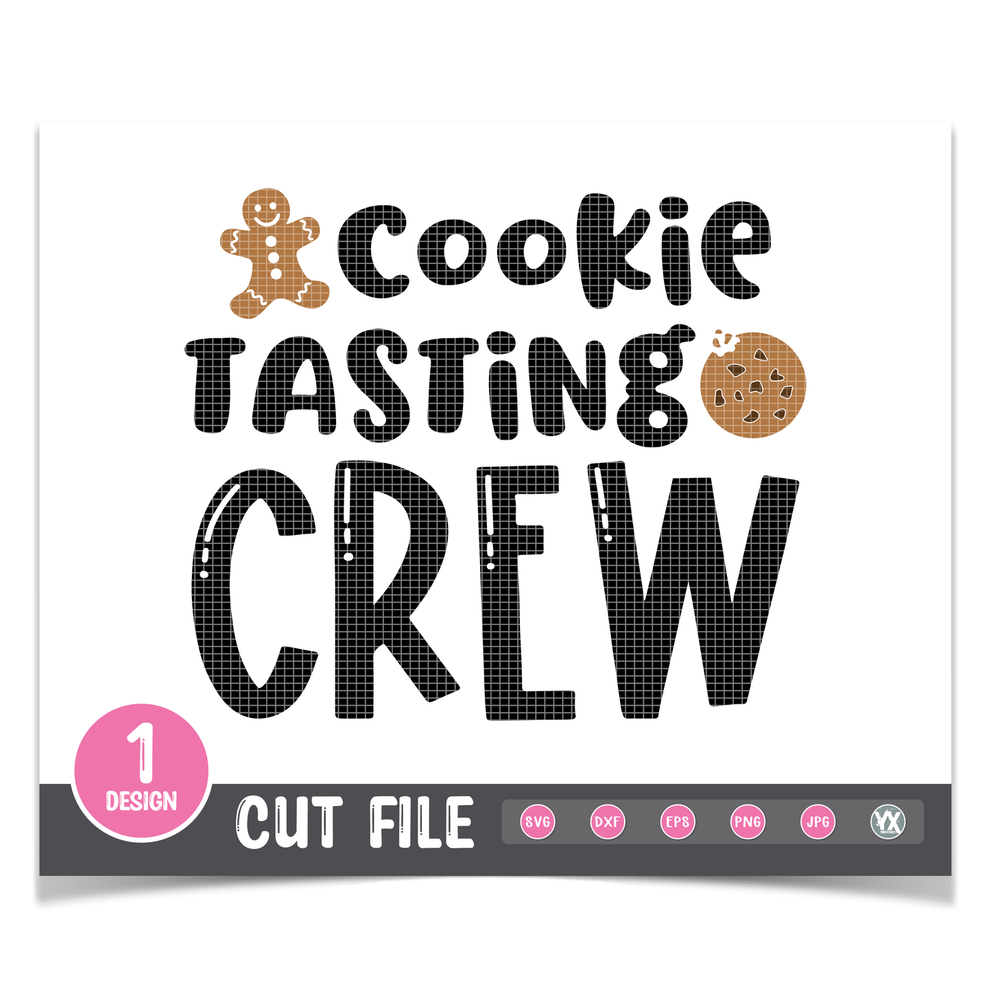 Cookie Tasting Crew SVG