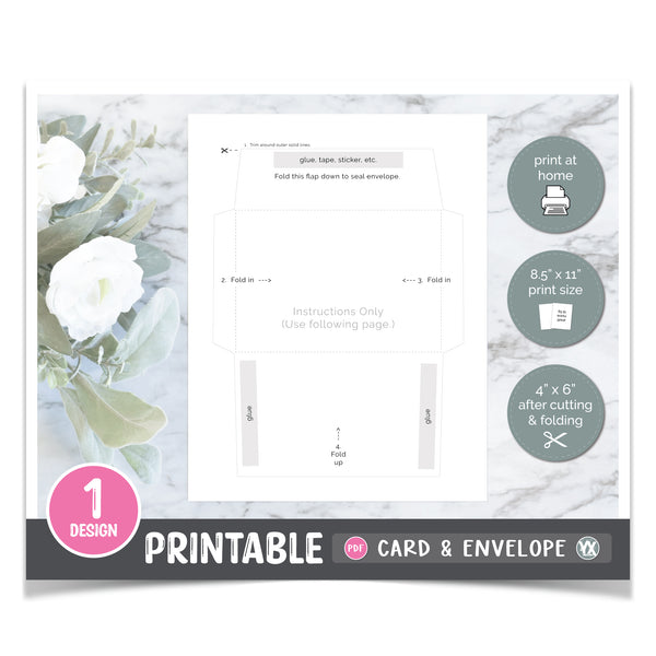 Printable Thank You Card