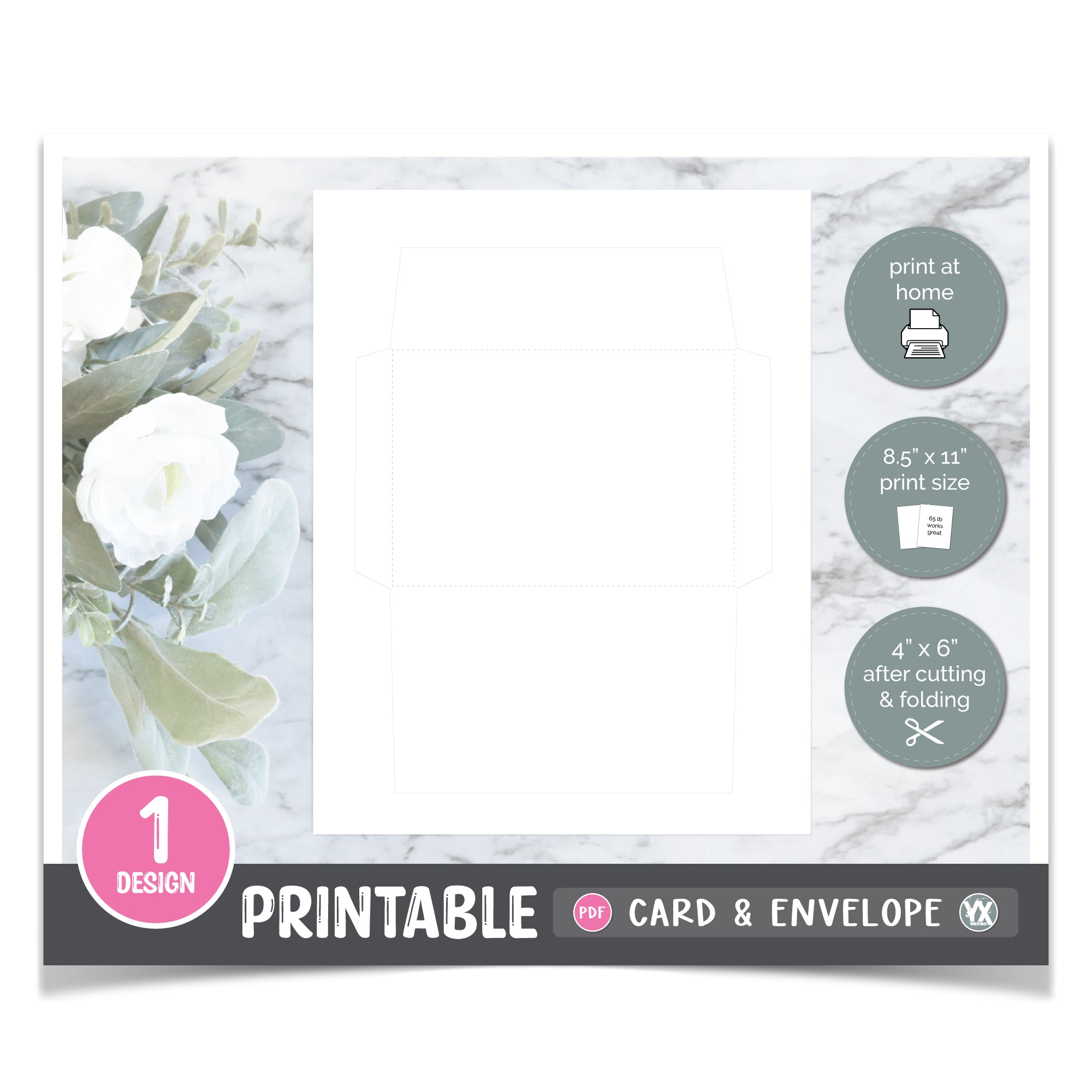 Printable Thank You Card