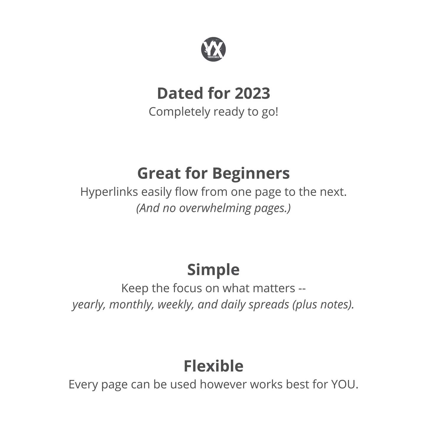 2023 Planner -- Version 1
