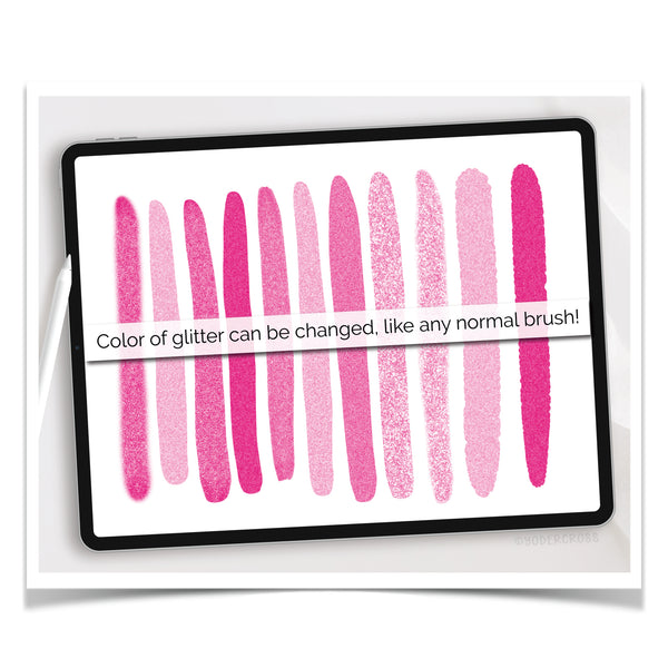 Glitter Procreate Brushes