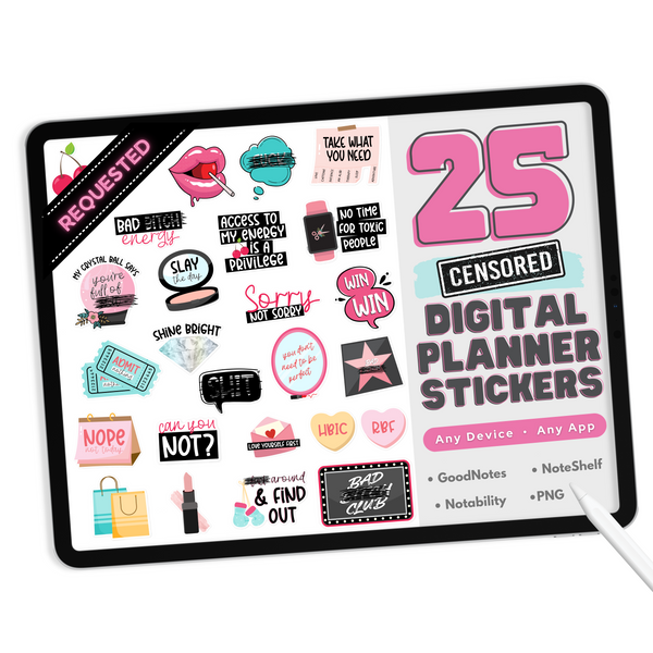 Bad Bitch Energy Digital Stickers