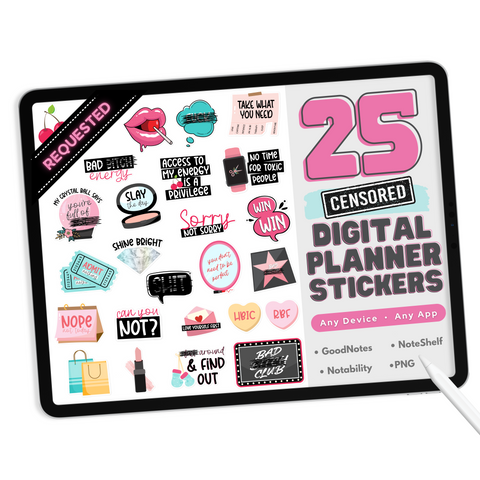 Bad Bitch Energy Digital Stickers
