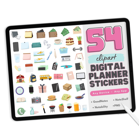 Clipart Planner Stickers