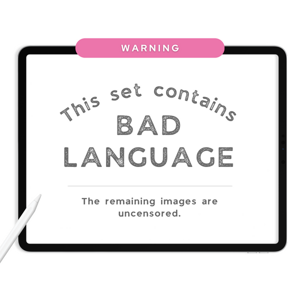 Bad B**** Energy Digital Stickers