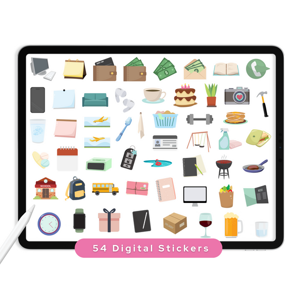 Clipart Digital Stickers